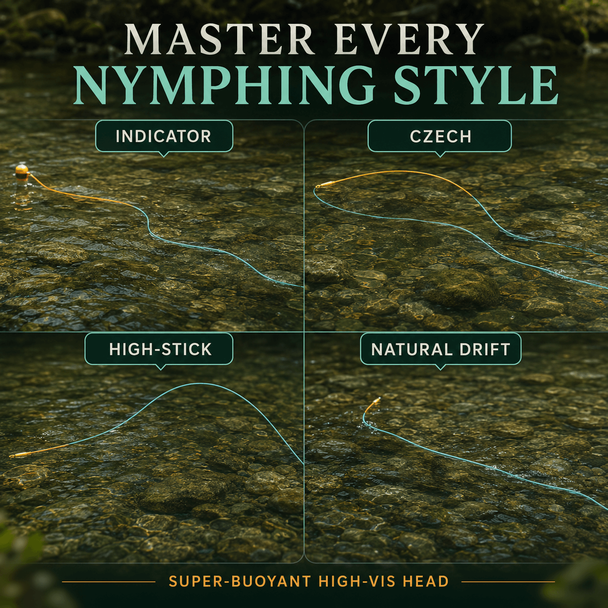 Raprance Nymph Fly Fishing Line