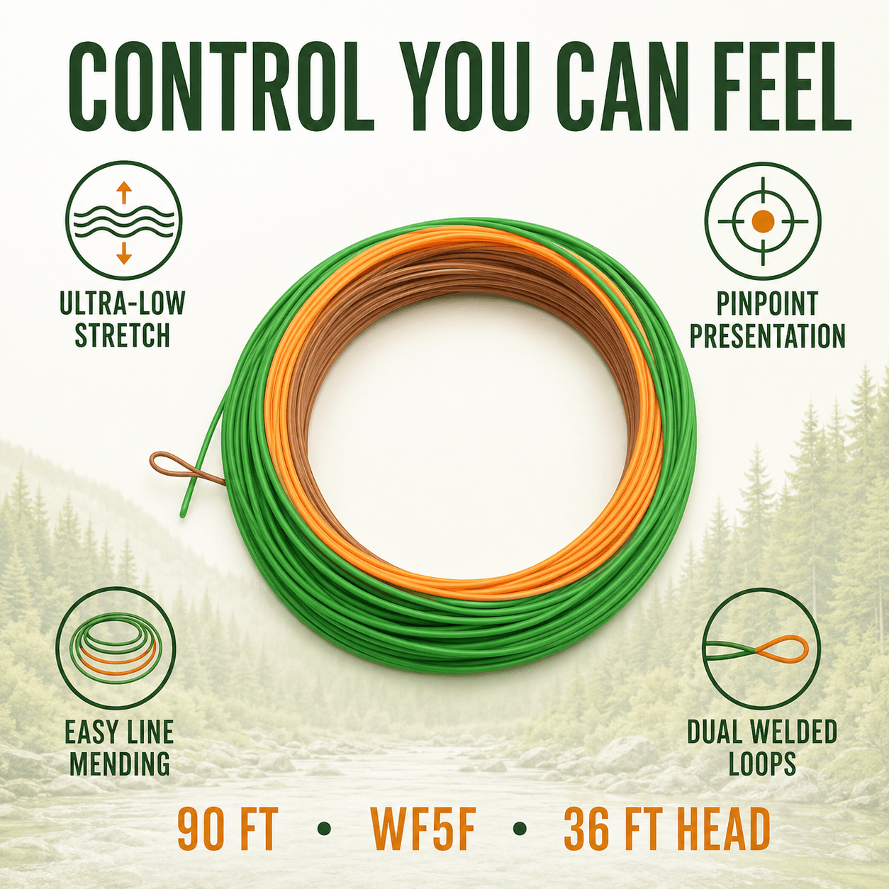 Raprance Perception Fly Fishing Line