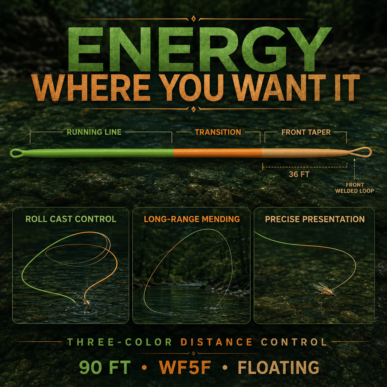 Raprance Perception Fly Fishing Line