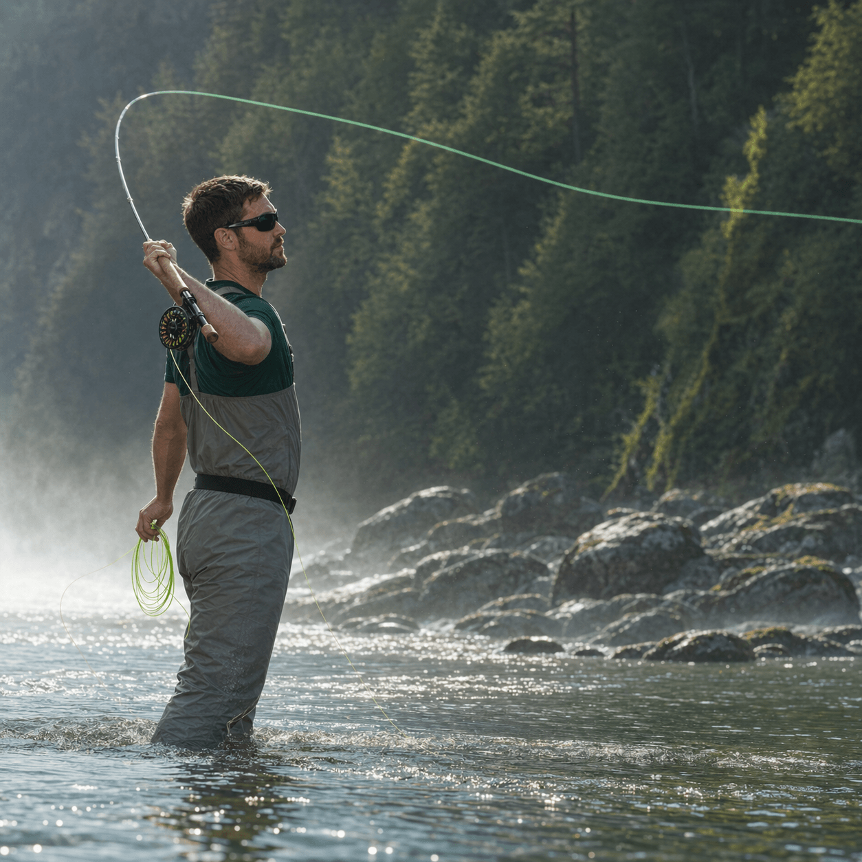 Raprance Fly Line Floating Shooting Line/Running Line with Front Loop, 20LB/30LB, .026’’ .032’’ .037’’ .042’’