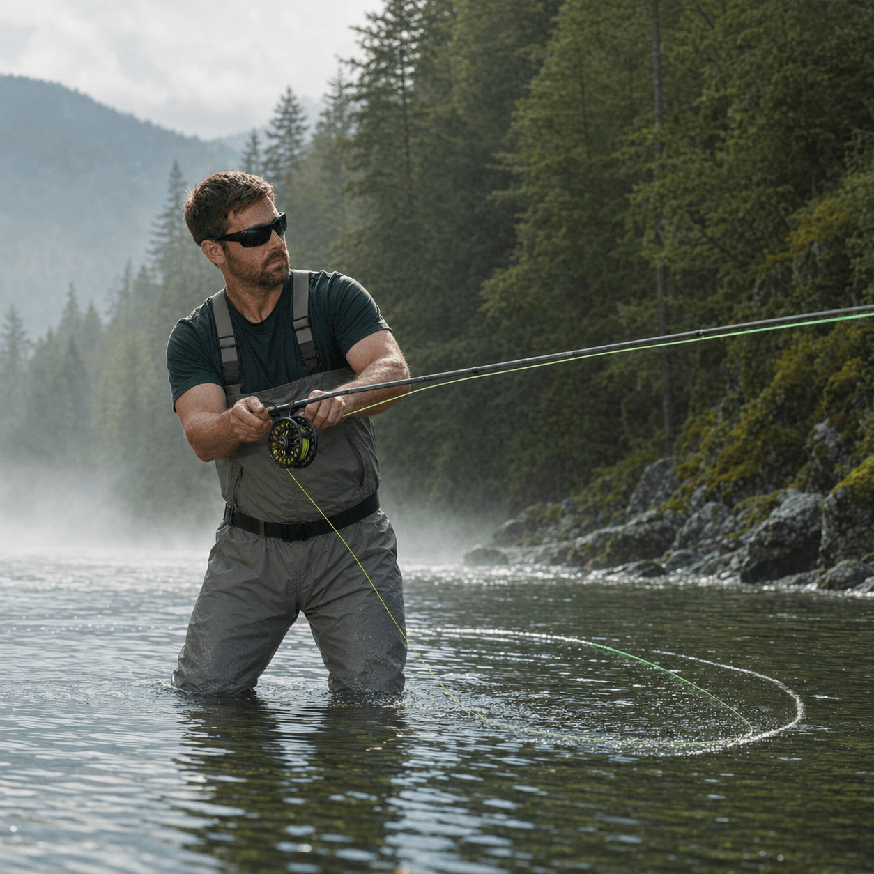 Raprance Fly Line Floating Shooting Line/Running Line with Front Loop, 20LB/30LB, .026’’ .032’’ .037’’ .042’’
