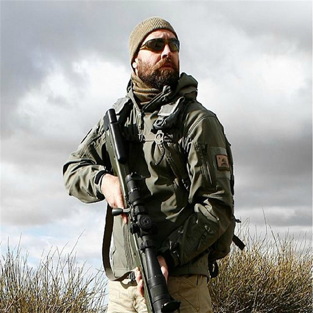 Raprance Soft Shell Waterproof & Windproof Fleece Hooded Jacket