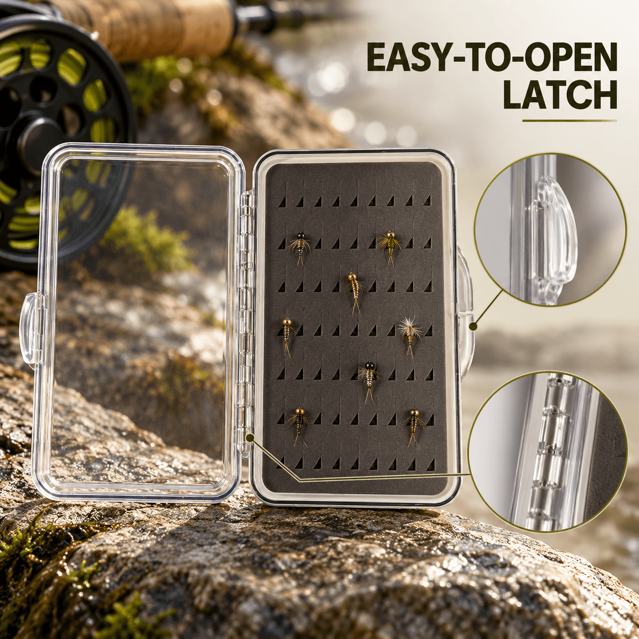 Raprance Slim Fishing Fly Box