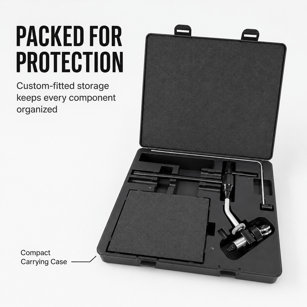 Raprance Fly Tying Vise with Portable Travel Case