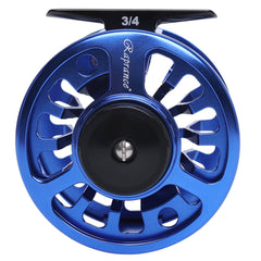 Raprance Fly Reel Fly Fishing Reel Large Arbor 2+1 BB With CNC-Machined Aluminum Alloy Body And Spool In Fly Reel