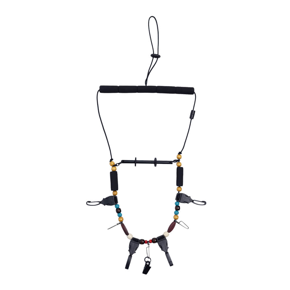 Raprance Fly Fishing Lanyard Neck unload Necklace Adjustable Tool Holder with Foam Neck Strapfor