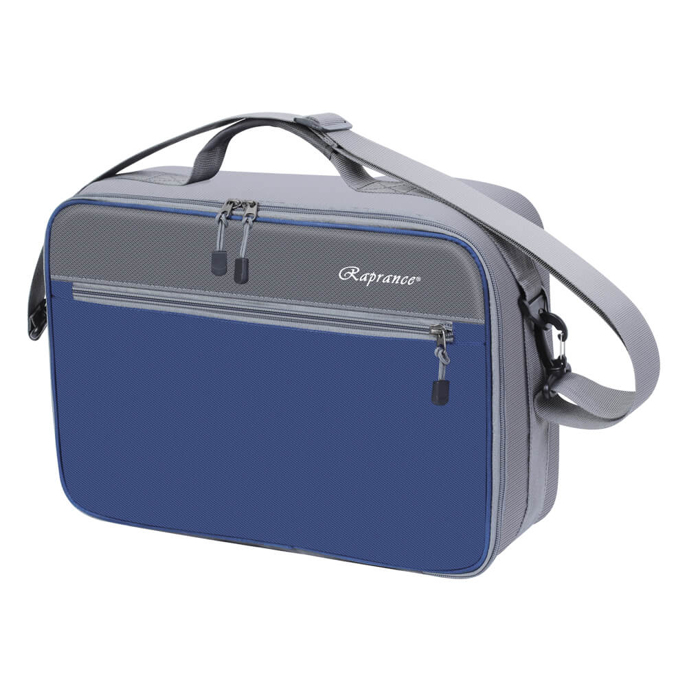 best fishing reel bag Raprance Fishing Reel Bag,Mesh Pocket Adjustable Leaf for Protection and Fixation, Excellent for All Type Fishing Reels, Blue