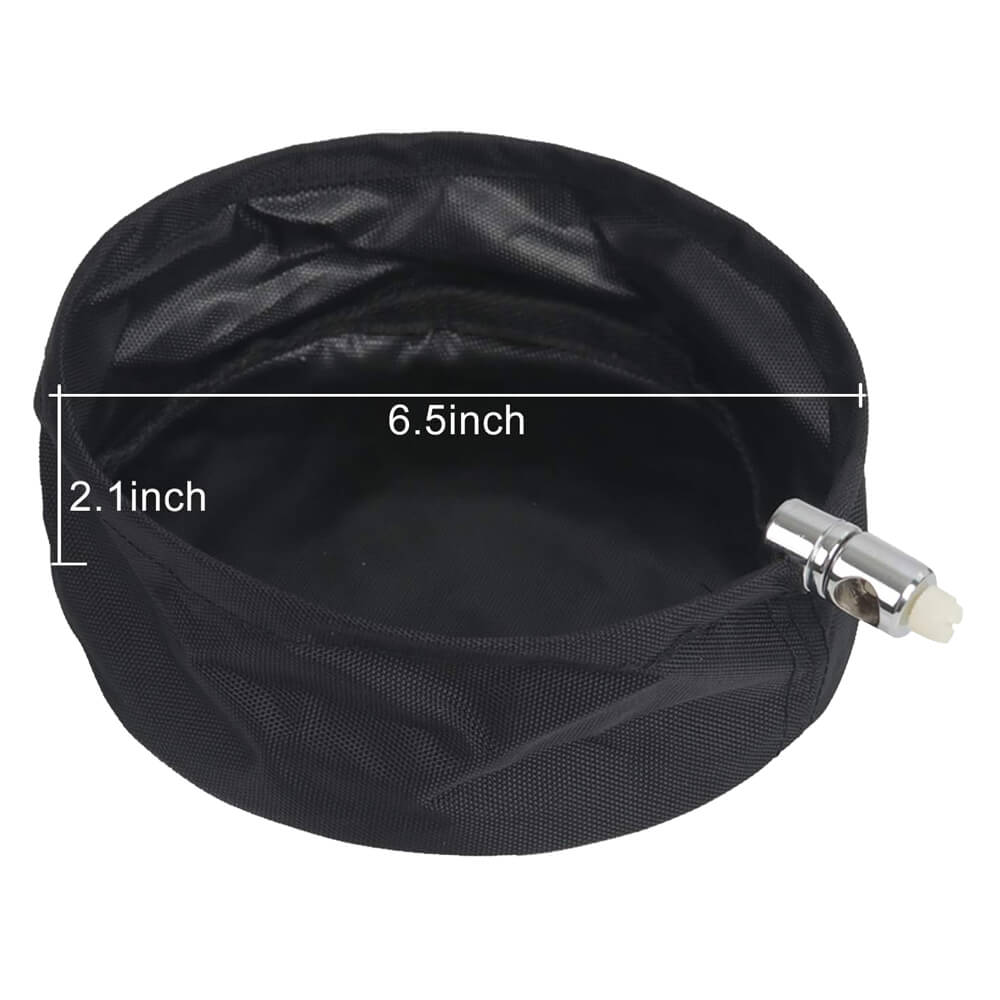 Raprance Fly Tying Waste Basket with Magnetic Quick Release- Fits Most Fly Tying Vises for Easy Cleanup