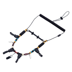 Raprance Fly Fishing Lanyard Neck unload Necklace Adjustable Tool Holder with Foam Neck Strapfor