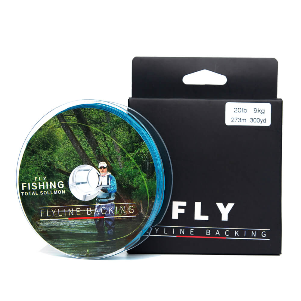 Raprance Fly Line Backing Line 20/30LB 100/300Yards Braided Fly Fishing Line