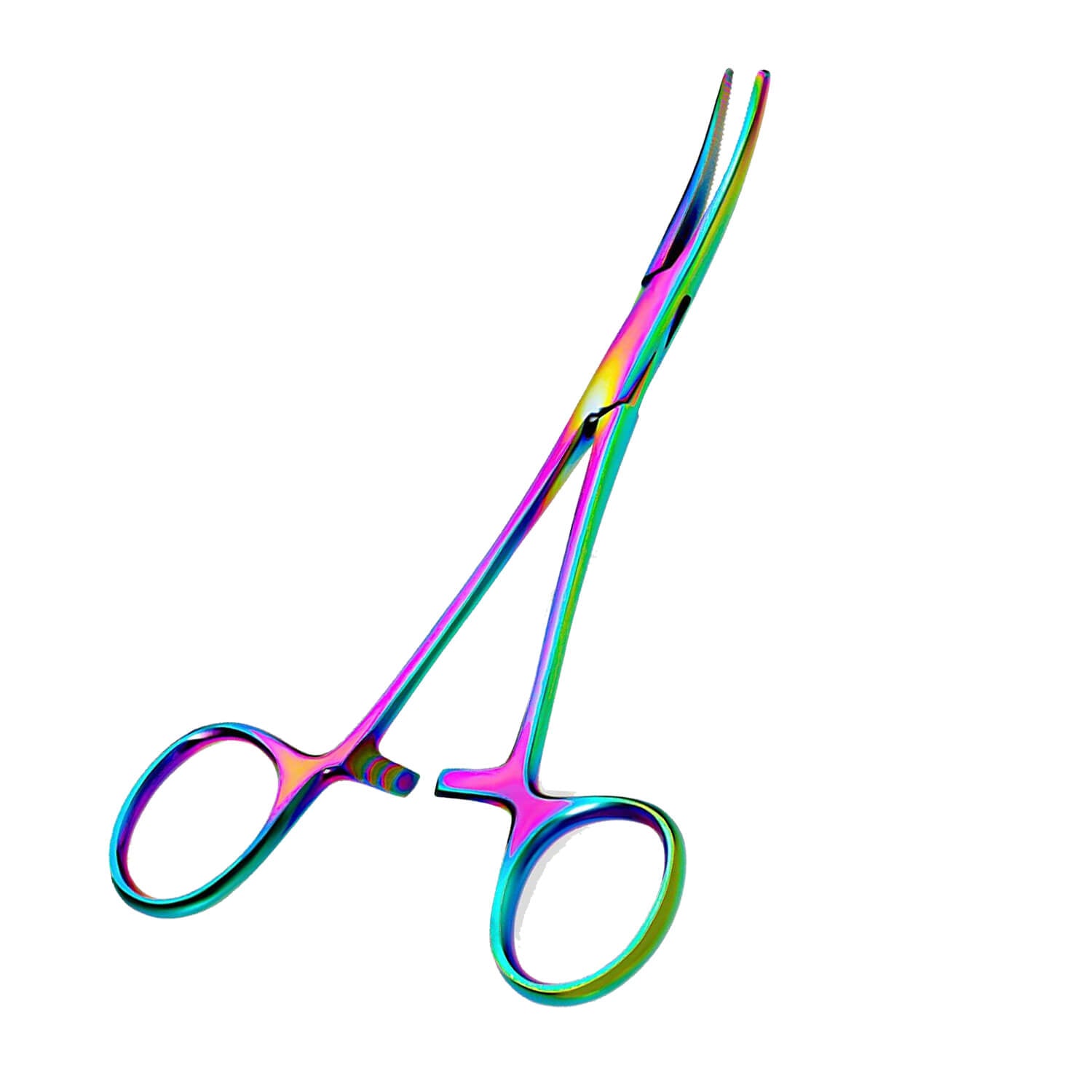 Raprance Hemostat Forceps Curved Straight, Piercing Pliers,Colorful | Stainless Steel Set For Fishing , Piercing , Nurses, Includes Straight And Curved Pliers, Gauze And Suture Removal Scissors