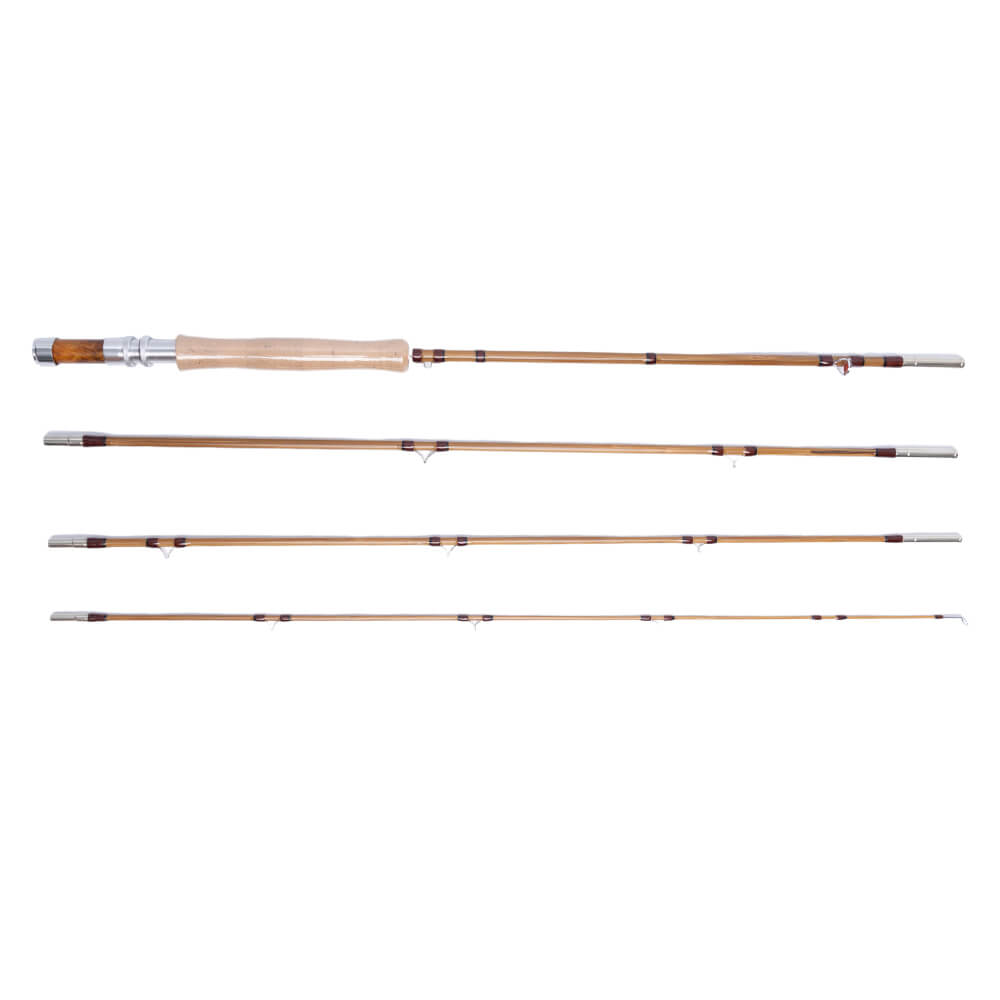 Custom Made Bamboo Fly Fishing Rod 9'#5 2/3/4 section