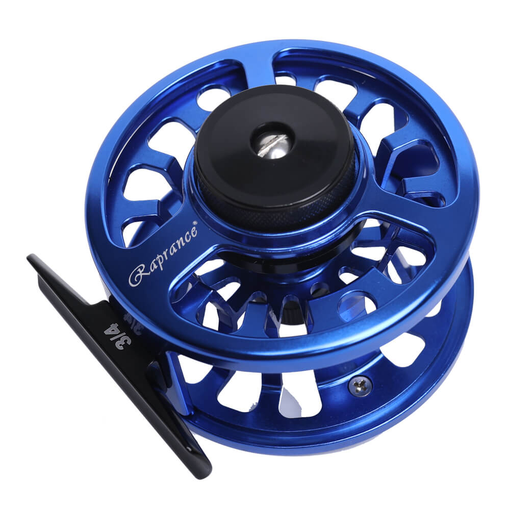 Raprance Fly Reel Fly Fishing Reel Large Arbor 2+1 BB With CNC-Machined Aluminum Alloy Body And Spool In Fly Reel 5/6 Weight Raprance Fly Reel Fly Fishing Reel Large Arbor 2+1 BB With CNC-Machined Aluminum Alloy Body And Spool In Fly Reel 5/6 Weight