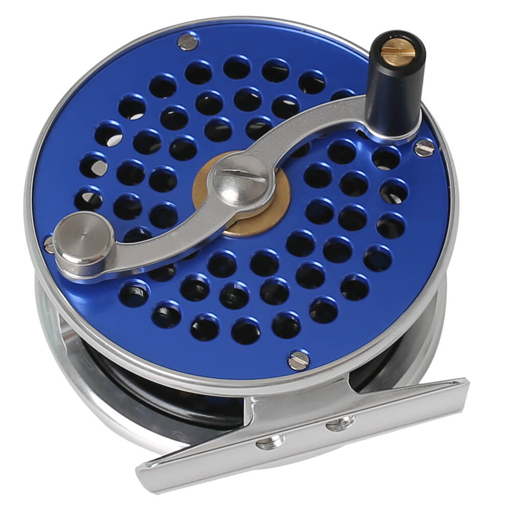 collectible fly fishing reels Raprance Vintage Classic Fly Fishing Reel Blue