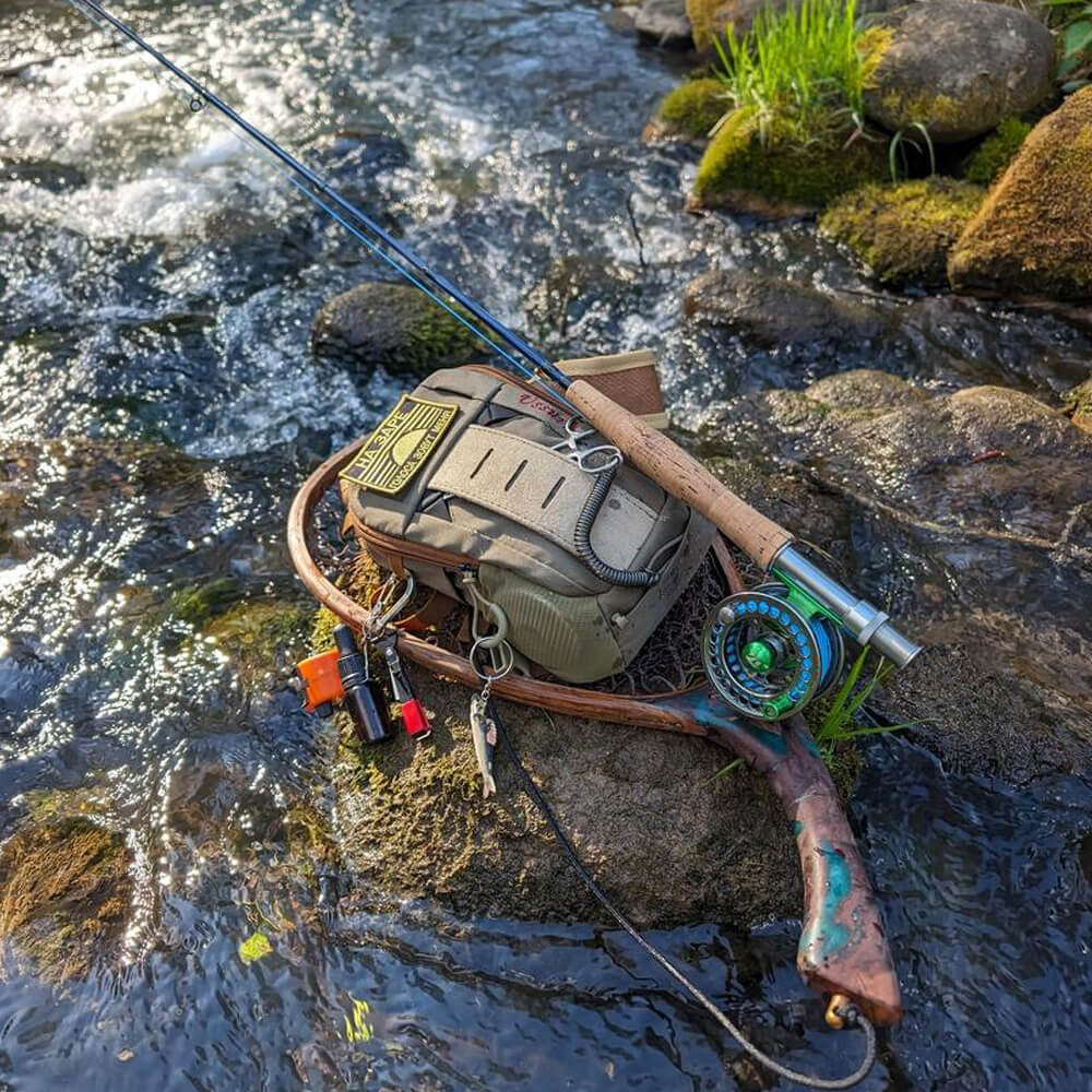 Ussuris Rock Creek Chest Pack Olive SL06